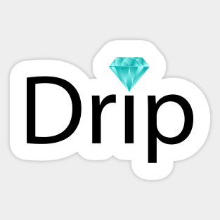 Drip being drippy artsy Sticker